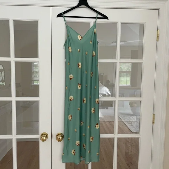 Zara | Dresses | Zara Silky Floral Print Midi Slip Dress Medium | Poshmark Zara | Dresses | Zara Silky Floral Print Midi Slip Dress Medium | Poshmark